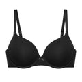 Droi Black T-Shirt Bra with Adjustable Straps