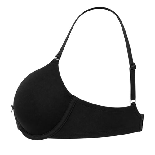 Droi Black T-Shirt Bra with Adjustable Straps